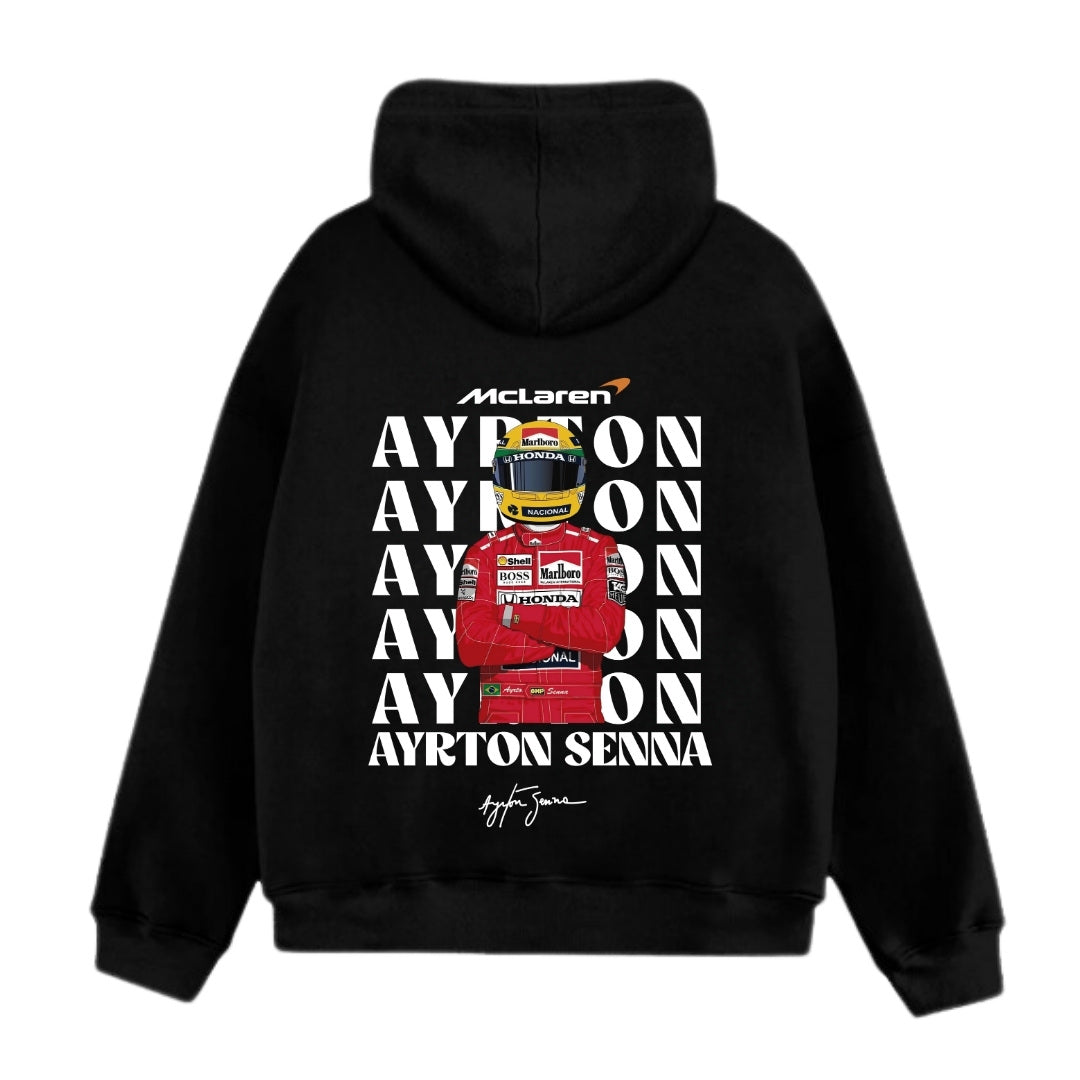 Polerón Unisex Ayrton Senna F1