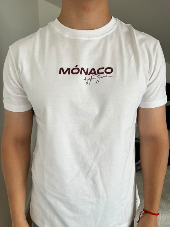 Polera Unisex Ayrton Senna Monaco Championship F1 1988