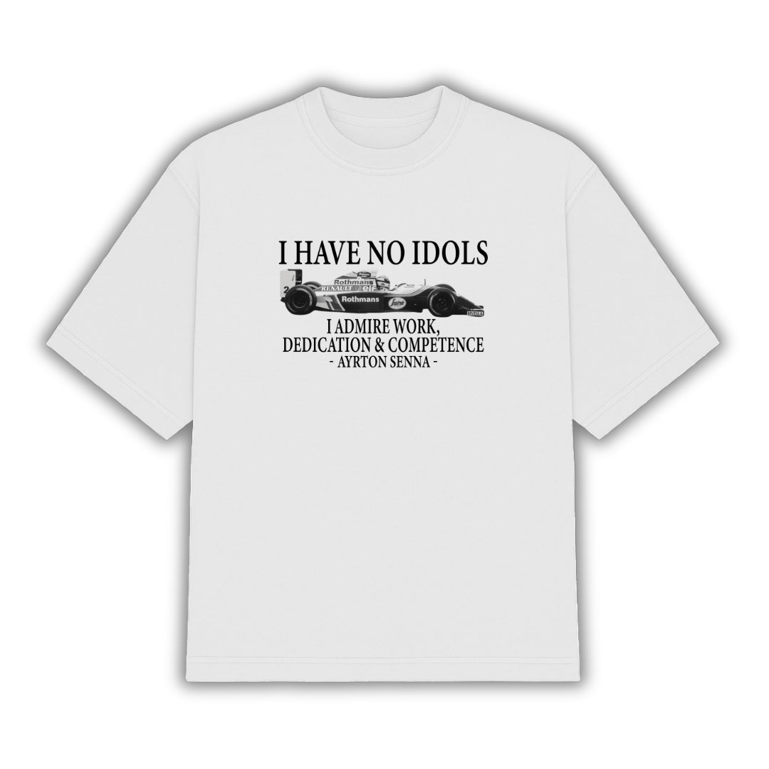 Polera Unisex Ayrton Senna No Idols FW16 F1