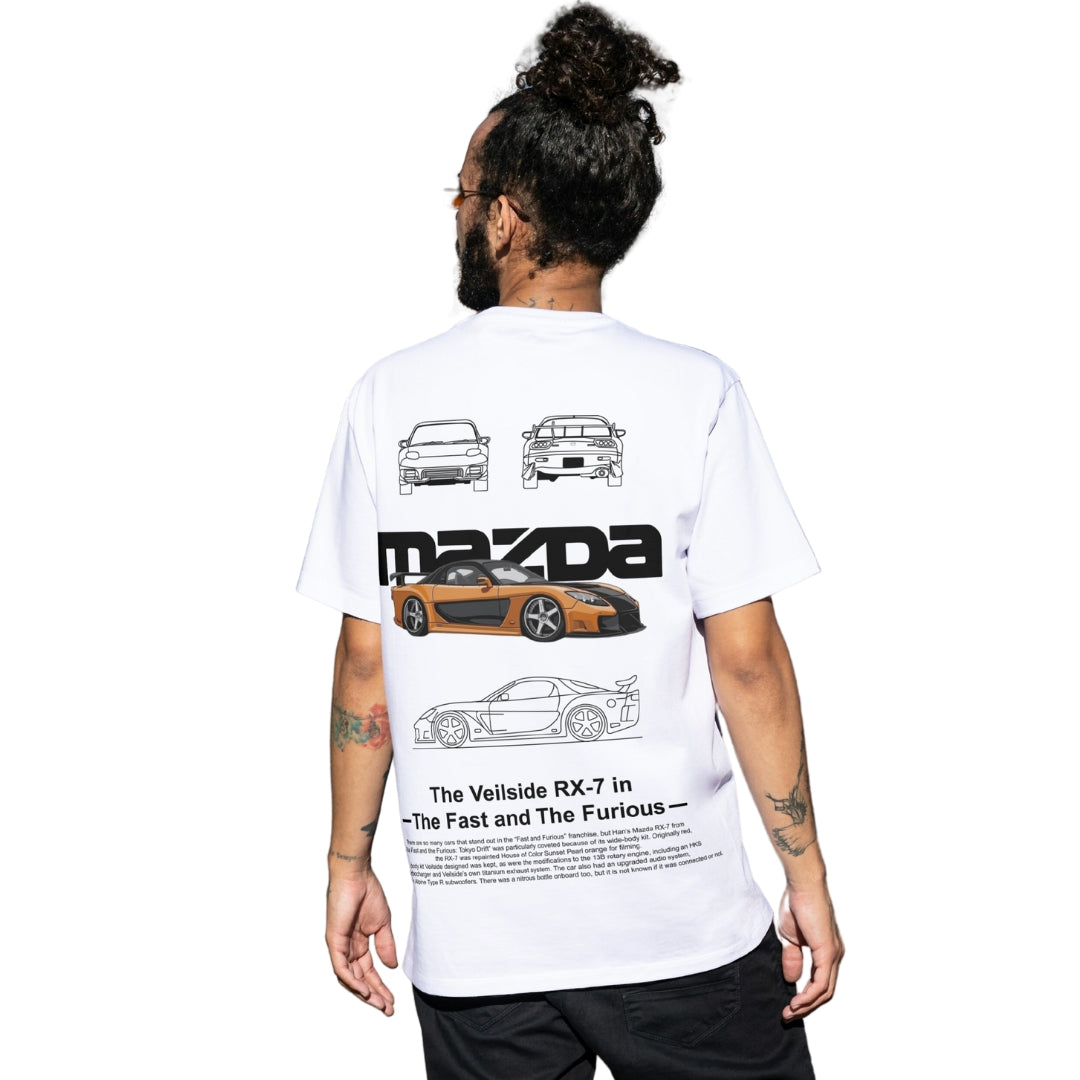 Polera Unisex Mazda RX-7