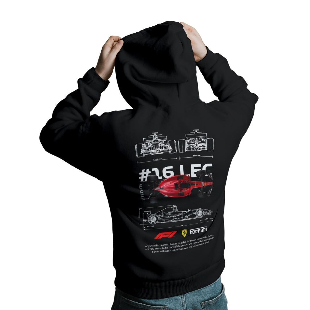 Poleron Unisex Charles Leclerc F1