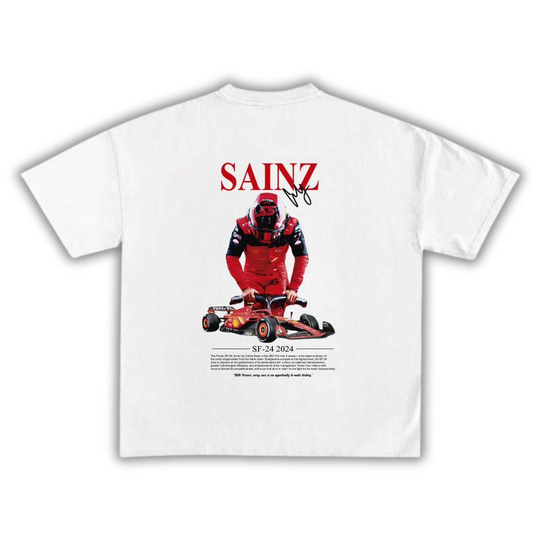 Polera Unisex Carlos Sainz Ferrari F1