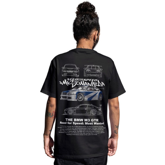 Polera Unisex BMW M3 GTR Need For Speed Most Wanted