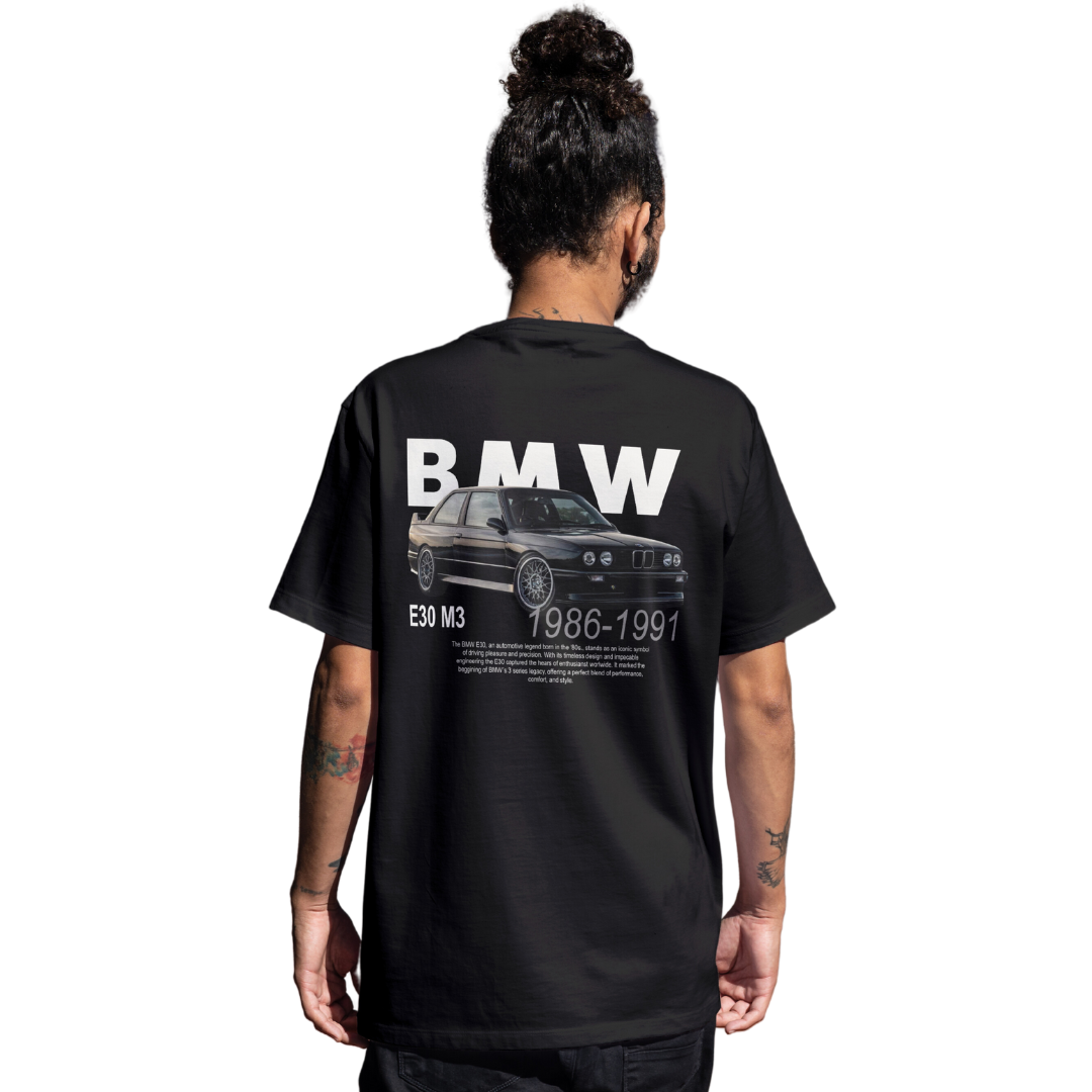 Polera Unisex BMW E30 M3