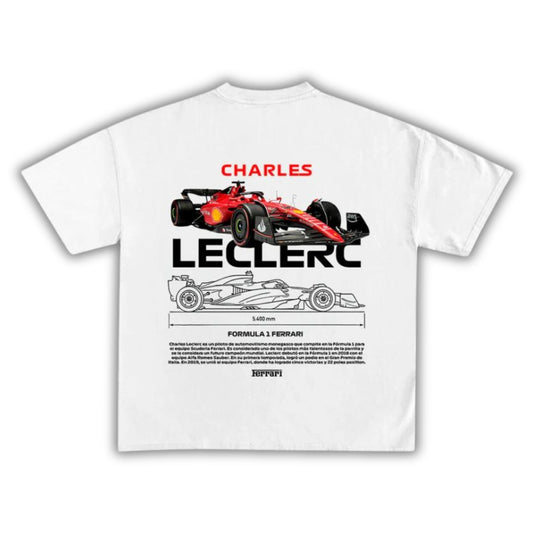 Polera Unisex Charles Leclerc F1