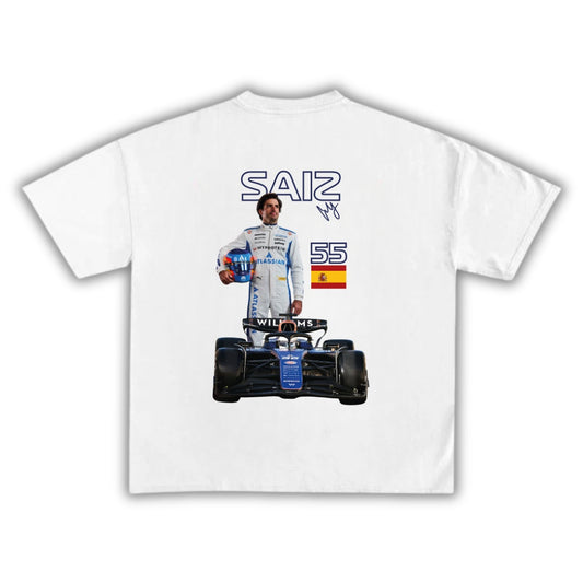 Polera Unisex Carlos Sainz Williams Racing F1