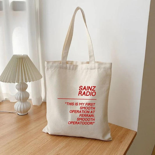 Tote bag CARLOS SAINZ SMOOTH OPERATOR F1