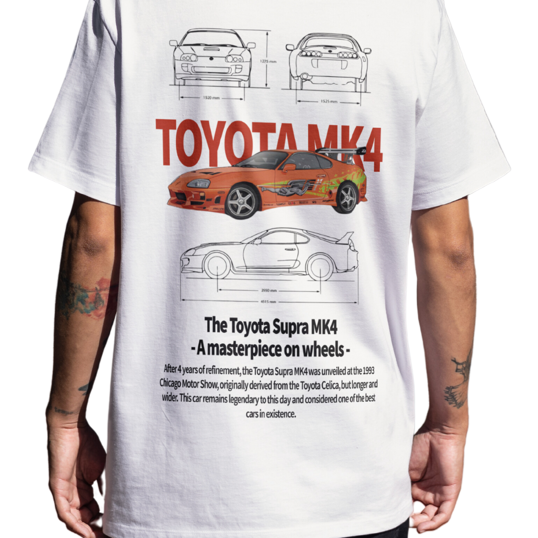 Polera Unisex Toyota Supra MK4