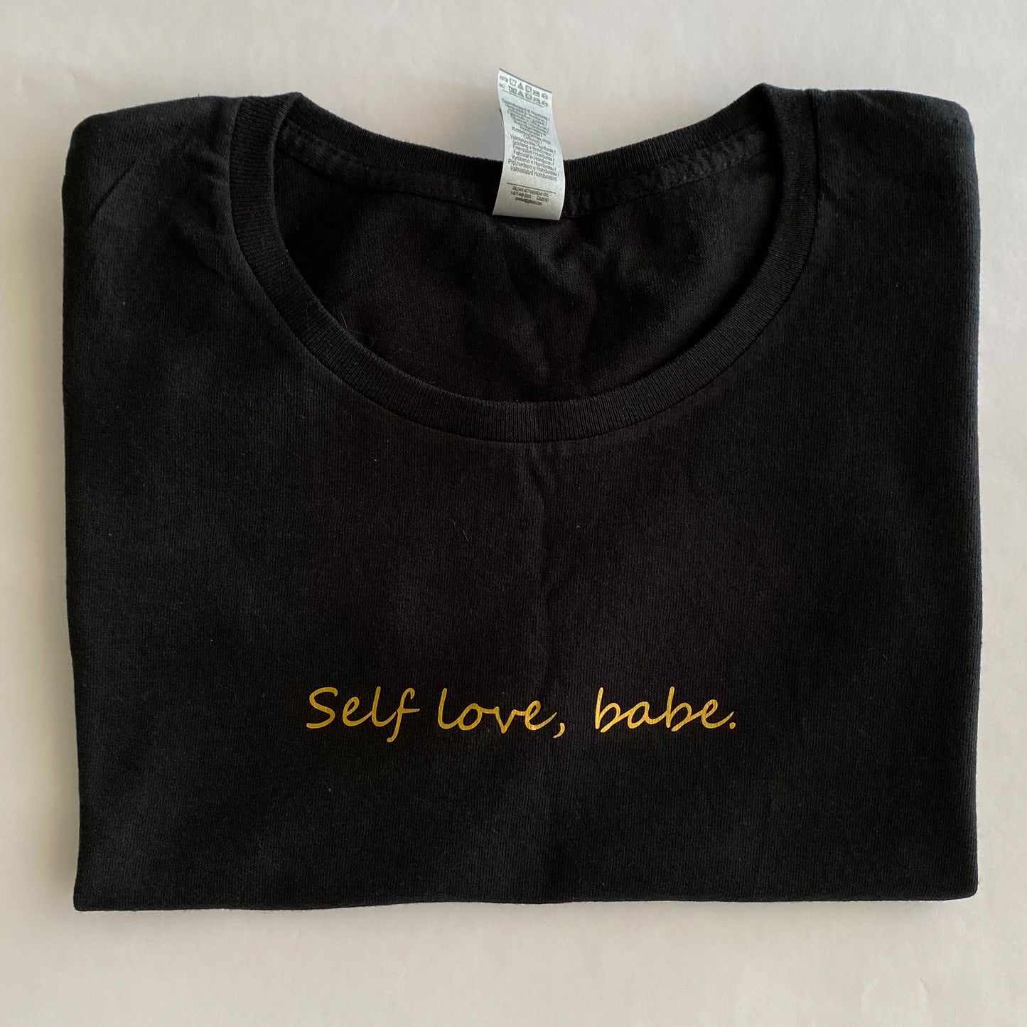 Polera Unisex Self love, babe.