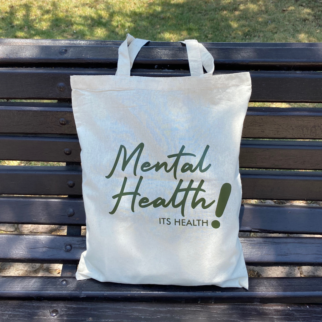 Tote bag Mental Health IS HEALTH !